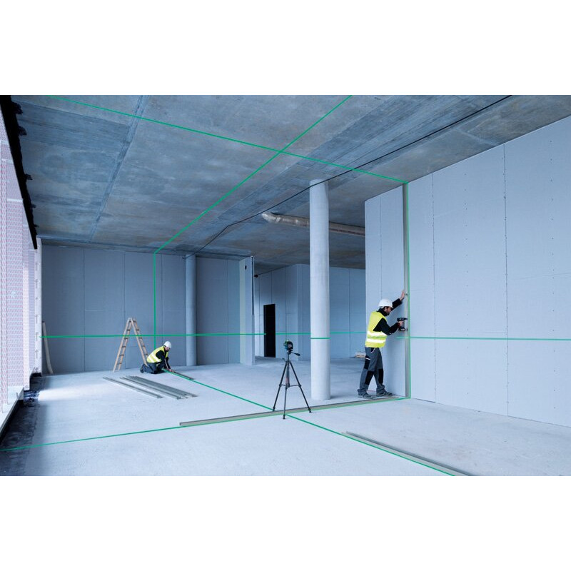 BOSCH Нівелір лазерний GLL 3-80 G, до 30м з приймачем 120м, ±0.3мм/м, кейс, 0.82кг (0601063Y00)