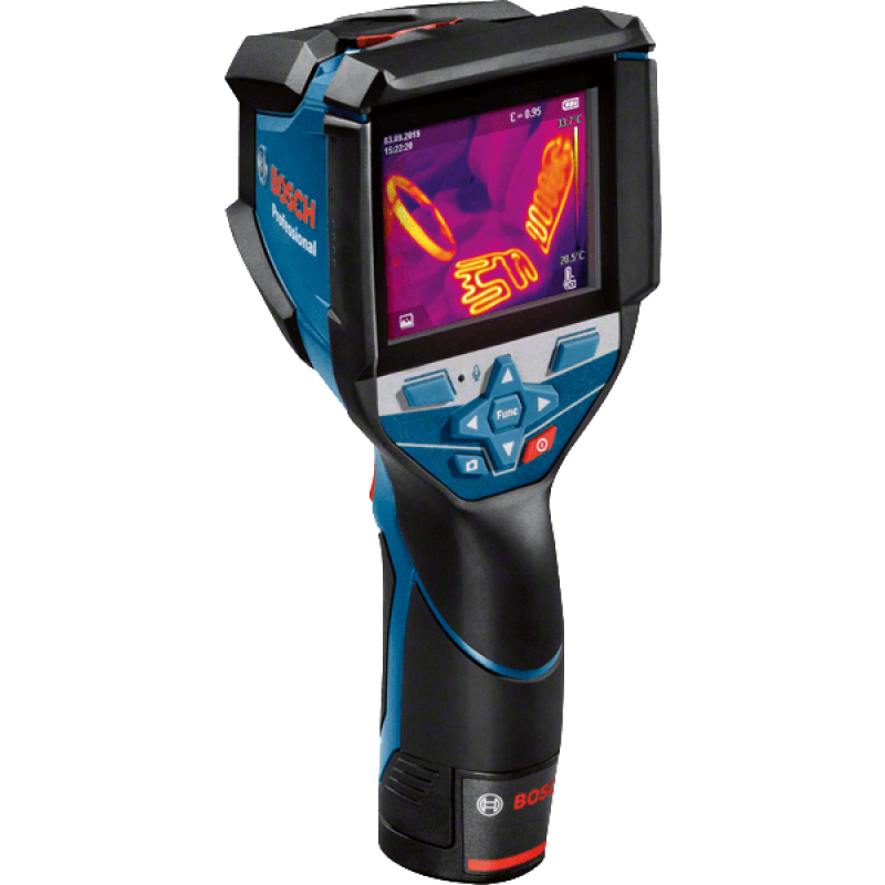 BOSCH Тепловізор GTC 600 C + L-boxx, 12В, ± 2,0 °C, Роздільна здатність 0.1 °C (0601083500)