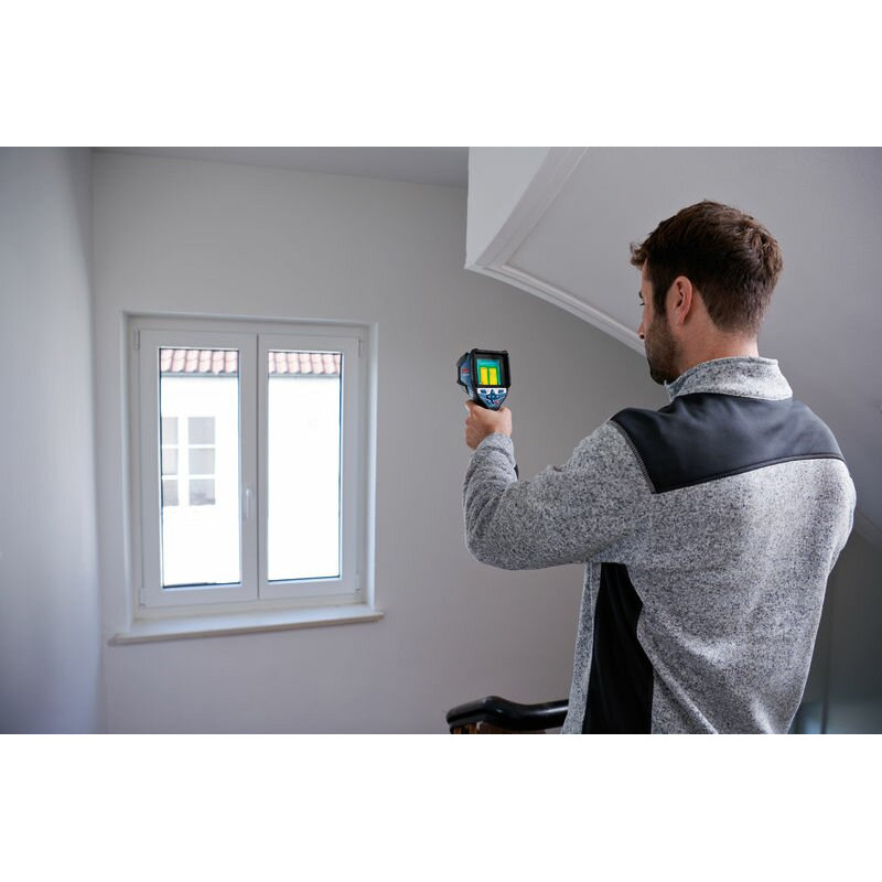 BOSCH Тепловізор GTC 600 C + L-boxx, 12В, ± 2,0 °C, Роздільна здатність 0.1 °C (0601083500)