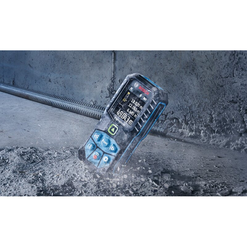 BOSCH Далекомір лазерний GLM 50-27 CG, ±1.5 мм, 0.05-50 м, IP 65, 0.17кг (0601072U00)