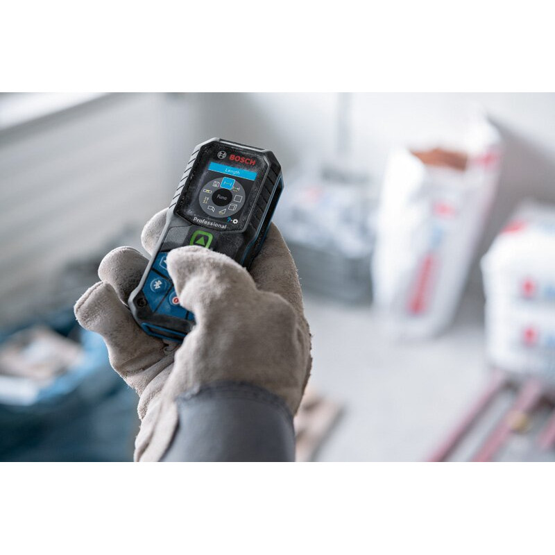 BOSCH Далекомір лазерний GLM 50-27 CG, ±1.5 мм, 0.05-50 м, IP 65, 0.17кг (0601072U00)