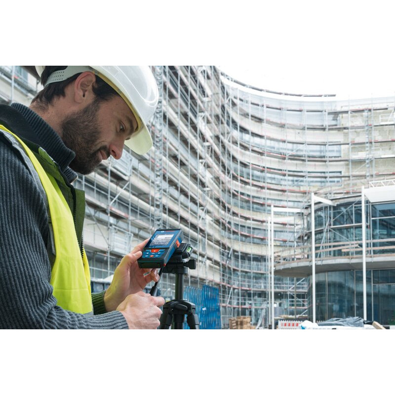 BOSCH Далекомір лазерний Professional GLM 100-25 C, ±1.5 мм, 0.08–100м, 0-360°, чохол, 0.23кг (0601072Y00)