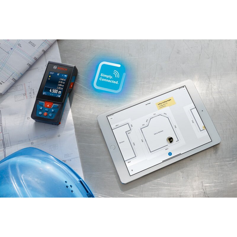 BOSCH Далекомір лазерний Professional GLM 150-27 C, ±1.5 мм, 0.08–150м, 0-360°, чохол, 0.21кг (0601072Z00)