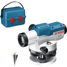 BOSCH Нівелір оптичний GOL 26 D, до 100м, ±1.6мм/30м, зум х26, 1.5кг (0601068000)