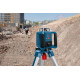 BOSCH Нівелір лазерний ротаційний Professional GRL 400 H, 20м/з приймачем 400м, ±0.08мм/м, 600 об/хв, IP54, 2кг, кейс, приймач LR1, АКБ, ЗП (0601061800)