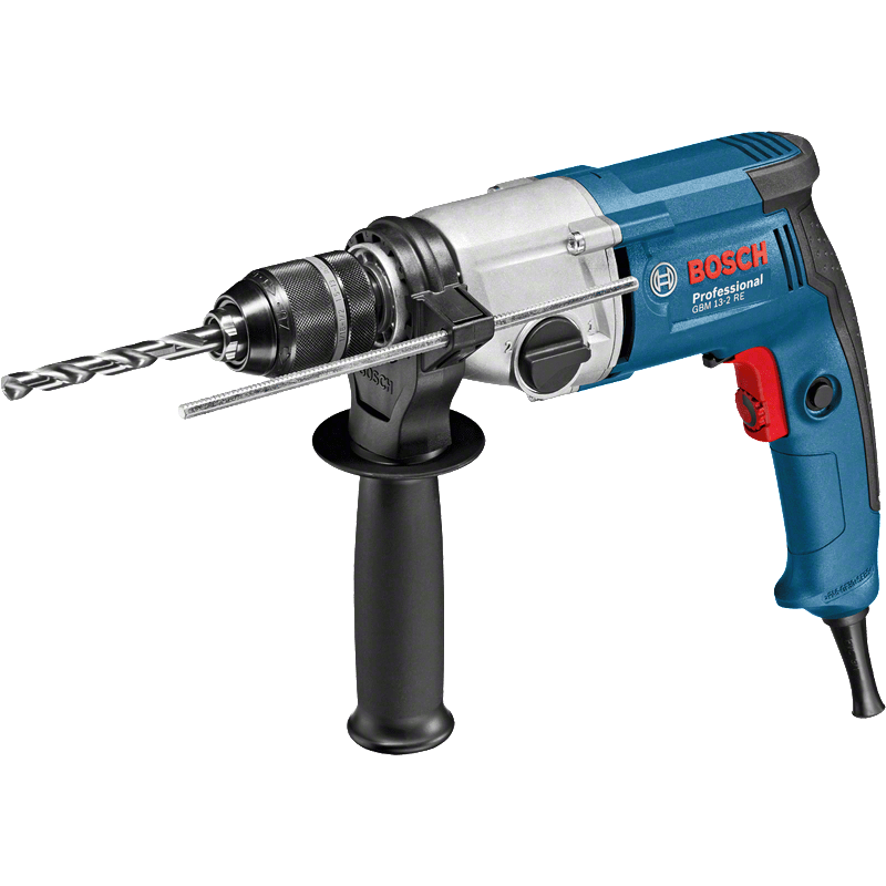 BOSCH Дриль GBM 13-2 RE, 750Вт, БЗП метал, 2.4 кг (06011B2000)