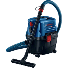 BOSCH Пилосос професійний GAS 15 PS, 1100Вт, 220мБар, контейнер 15л, 8кг (06019E5100)