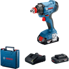 BOSCH Гайковерт ударний GDX 180-Li, акум., 2х18 В, 180 Нм, M6-M14, 1.1кг, кейс (06019G5223)