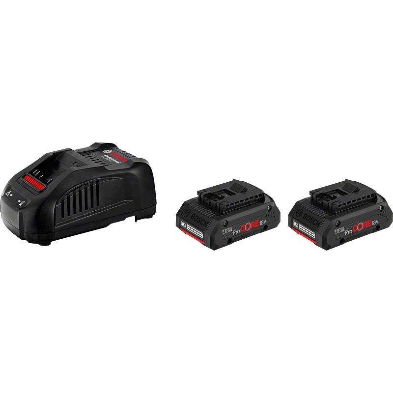 BOSCH Набор 2х акумулятора ProCORE18V 4.0Ah + ЗУ (1600A016GF)