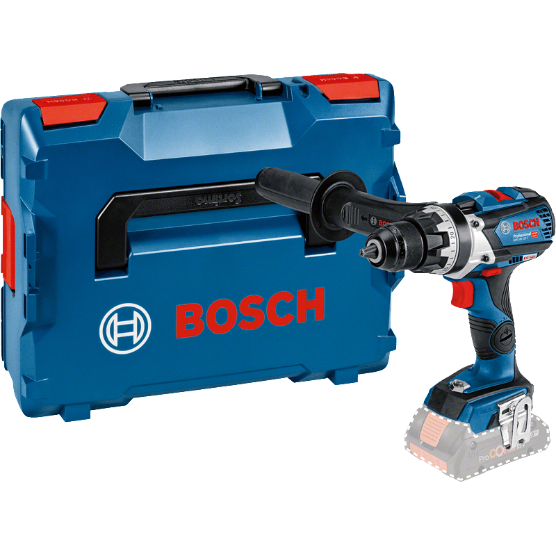 BOSCH Аккумуляторный шуруповерт Professional GSR 18V-110 C, solo (без АКБ и ЗУ), L-BOXX 136 (06019G0109)