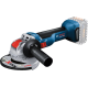 BOSCH Аккумуляторная угловая шлифмашина (болгарка) Professional GWX 18V-10, solo (без АКБ и ЗУ) (06017B0100)