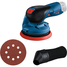 BOSCH Шліфмашина ексцентрикова акумуляторна GEX 12V-125, 12В, 125мм, 6000-10000, 0.95кг (0601372101)