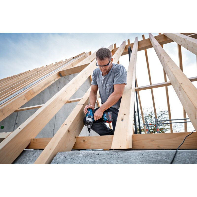 BOSCH Гайковерт ударний, GDS18V-1000, акумуляторний, 18В, 3 швидкості, 1000Нм, 2.9кг, без АКБ та зарядного пристрою (06019J8300)