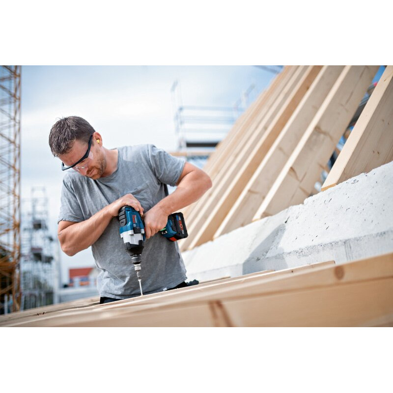 BOSCH Гайковерт ударний, GDS18V-1000, акумуляторний, 18В, 3 швидкості, 1000Нм, 2.9кг, без АКБ та зарядного пристрою (06019J8300)