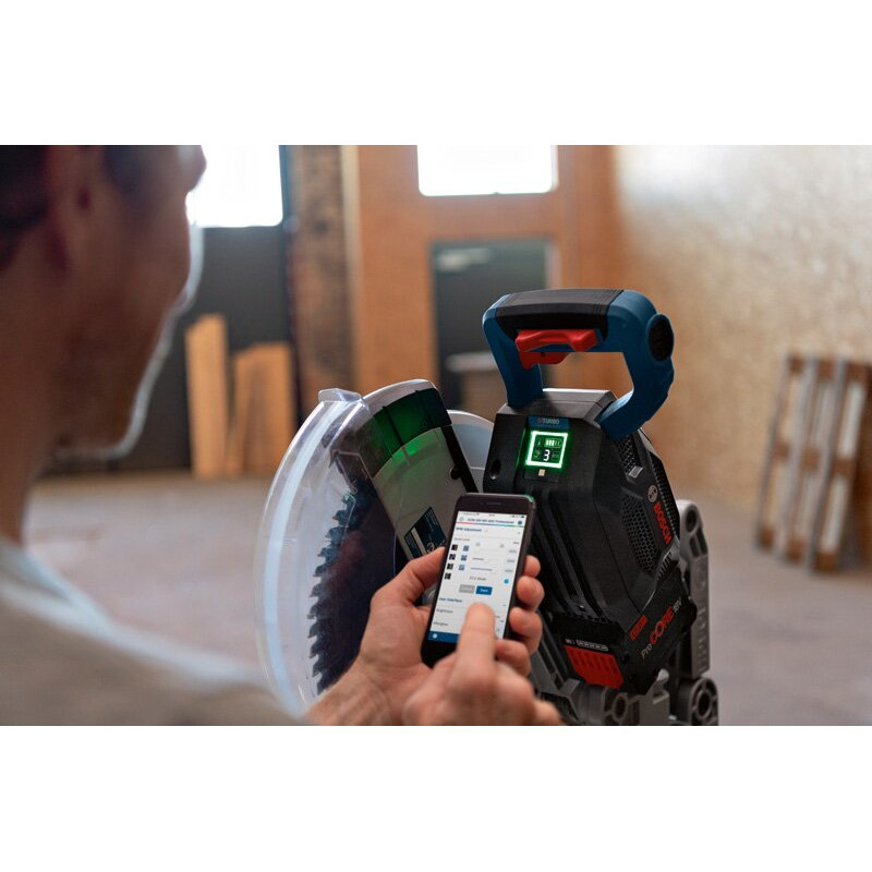 BOSCH Пила торцювальна GCM 18V-305 GDC, акумуляторна 18В (0601B43000)