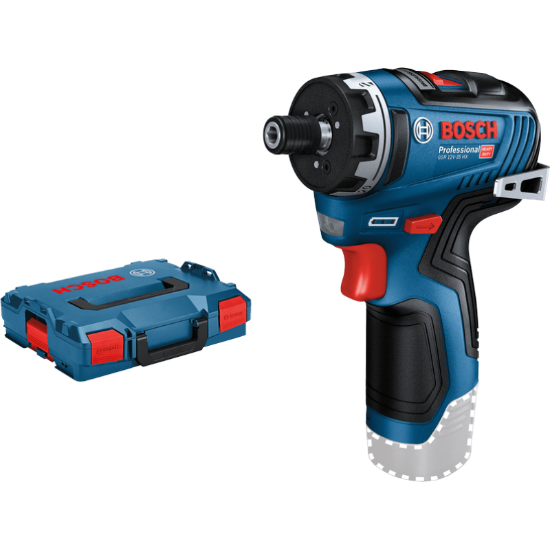 BOSCH Шуруповерт-дриль GSR 12V-35 HX, 12В без акб (06019J9102)