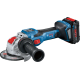 BOSCH Аккумуляторная угловая шлифмашина (болгарка) Professional GWX 18V-15 SC, solo (без АКБ и ЗУ), L-BOXX (06019H6500)