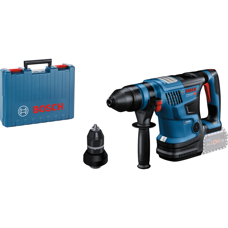 BOSCH Перфоратор GBH 18V-34 CF, акум., 18 В, SDS+, 5.8 Дж, 4.9кг, Solo (без АКБ та ЗП (0611914021)