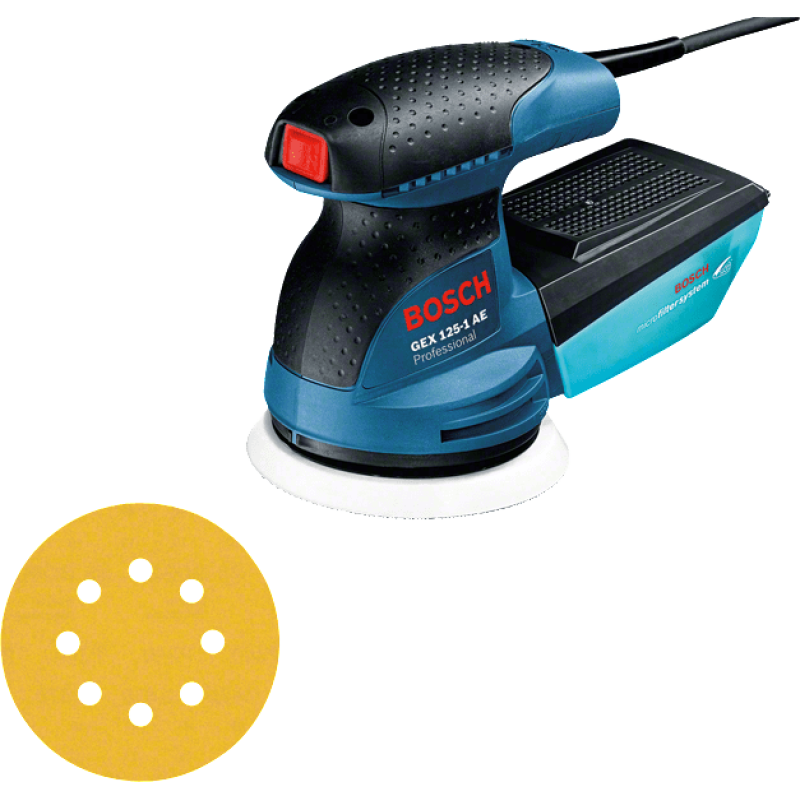 BOSCH Эксцентриковая шлифмашина GEX 125-1 (0601387500)