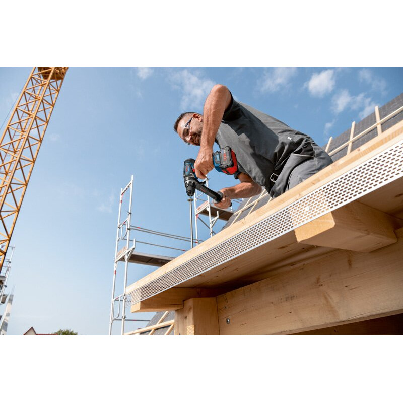 BOSCH Шурупокрут-дрель ударний GSB 18V-150 C Professional акум, 18 В, 550/2200 об/хв, 13 мм, 25 +2, 2.2 кг, без АКБ та ЗП (06019J5101)