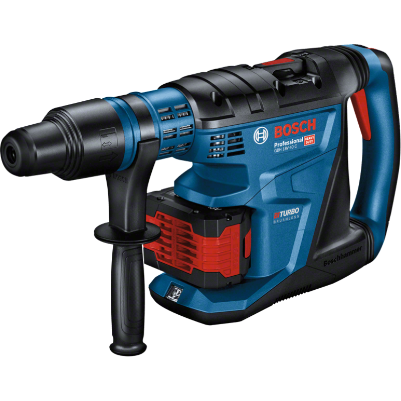 BOSCH Перфоратор акумуляторний безщітковий GBH 18V-40 C BITURBO, 18 В, (без АКБ и ЗП) (0611917120)