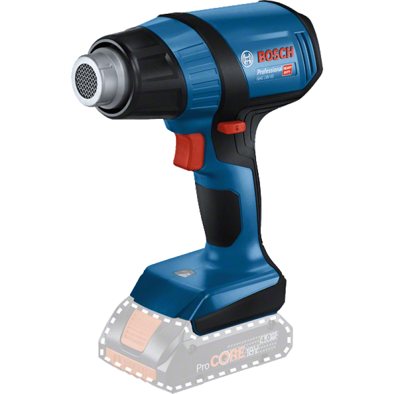 BOSCH Фен будівельний GHG 18V-50 PROFESSIONAL (06012A6500)