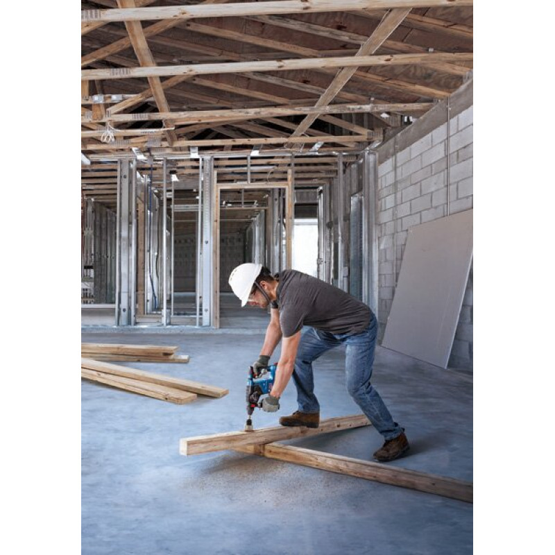 BOSCH Перфоратор GBH 187-LI Professional акумуляторний, 18 В, SDS-Plus, 2.4 Дж, 980 об/хв, 2.9 кг, без АКБ та ЗП (0611923020)