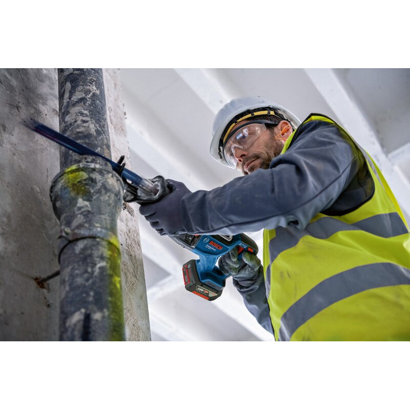 BOSCH Пила шабельна акумуляторна GSA 185-LI, 18 В, пропил 230мм, хід 28мм, 3.2кг без АКБ та ЗП (06016C0020)