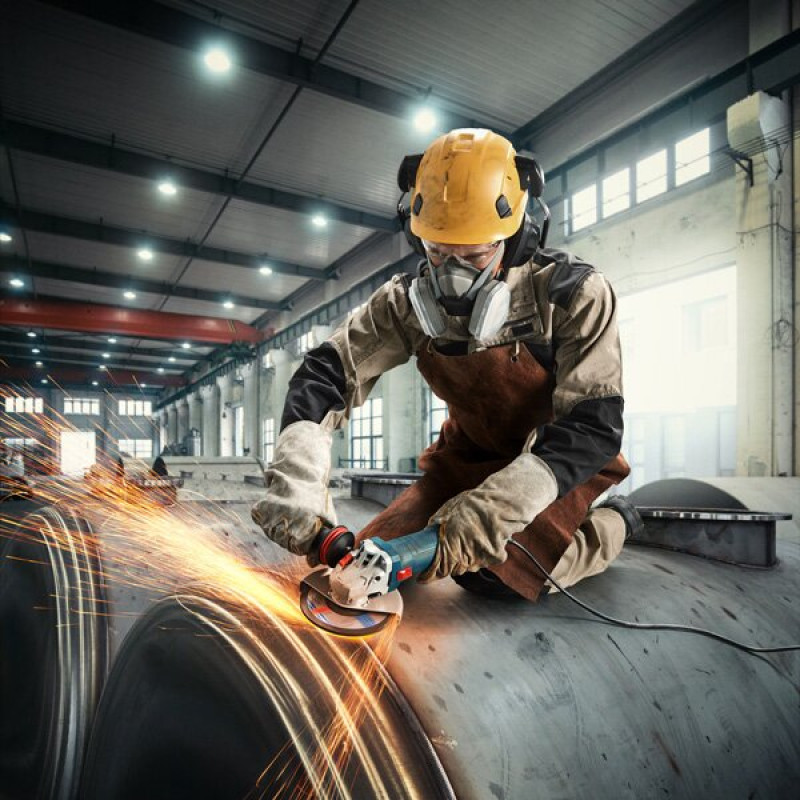 BOSCH Шлифмашина угловая (болгарка) GWS 12-125 S (06013A6020)