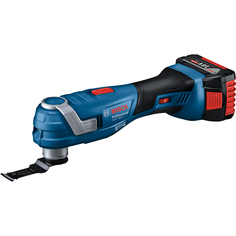 BOSCH Багатофункціональний інструмент реноватор GOP 185-LI Professional SOLO 18.0 V-Li 20000об·хв 1.2кг без АКБ та ЗП (06018G2020)