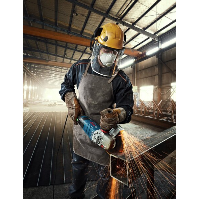 BOSCH Шлифмашина угловая (болгарка) GWS 30-230 B, 230 мм, 2800Вт, 6500об/хв, 5.9 кг (06018G1000)