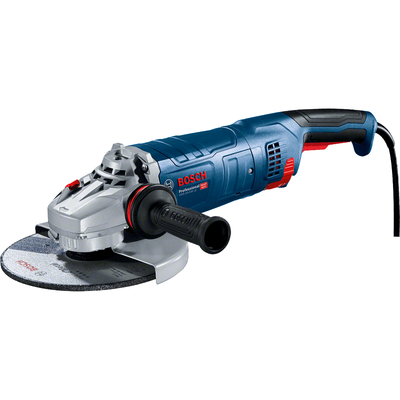 BOSCH Шлифмашина угловая (болгарка) GWS 24-230 JZ, 230мм, 2400Вт , 8500об•хв, плавн. пуск, із системою захисту від пилу Cyclone Tech, 5.8кг (06018C3300)