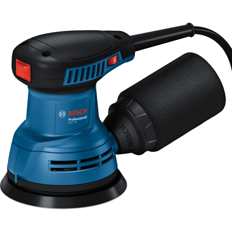 BOSCH Шліфмашина ексцентрикова GEX 125 250Вт 125 мм 7500-12000об·хв 1.4кг (06013A8020)