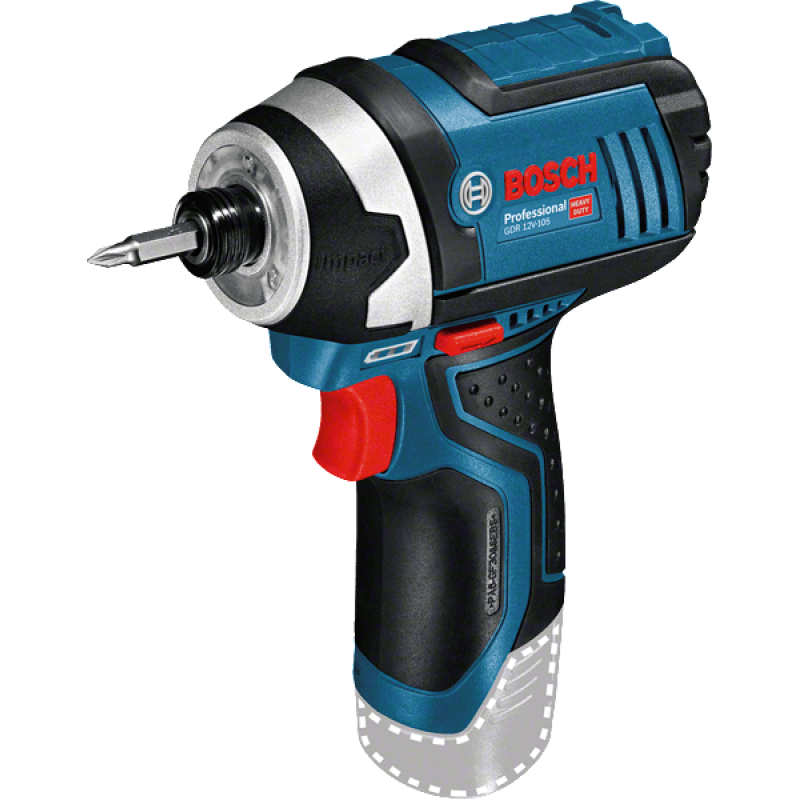 BOSCH Аккумуляторный ударный гайковерт GDR 12V-105 ударний (06019A6901)