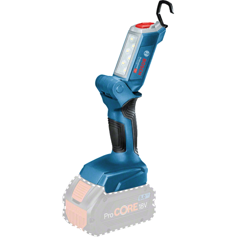 BOSCH Ліхтар GLI 18V-300, 300 люмен, 18B, 0.3 кг SOLO (06014A1100)