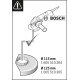 Bosch Кожух для УШМ захисний з пиловідвідом GDE 115/125 FC-T, 115-125мм (1600A003DK)