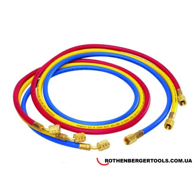 ROTHENBERGER Набор шлангов Standart для хладагентов 5/16" SAE, 1,5м (1500000026)