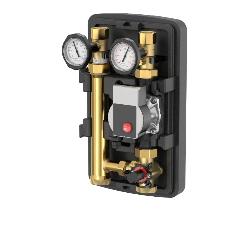Meibes Насосна група DN25 MeiFlow Top S MC, змішувальна з насосом Alpha 2.1 25-60 (M66931.30)