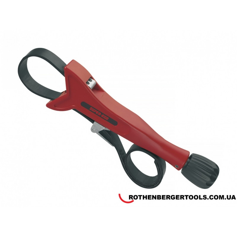 SUPER-EGO Ленточный (ременной) трубный ключ 123, EASYGRIP 20 – 200 мм (123010000)