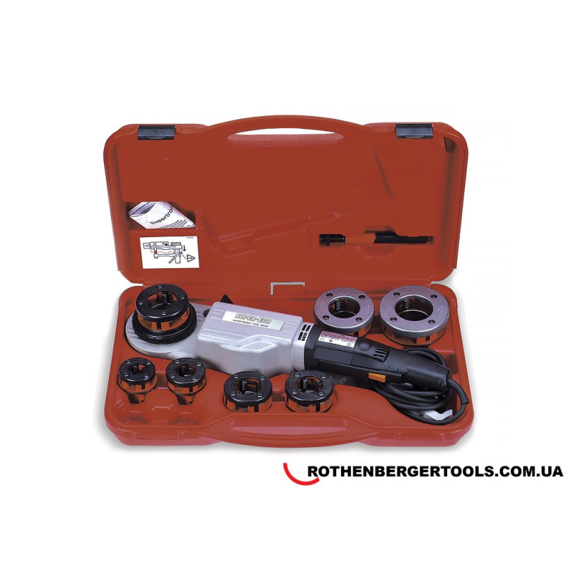 SUPER-EGO Электрический резьбонарезной клуп SUPERTRONIC 2000 1/2" - 2" (864220200)