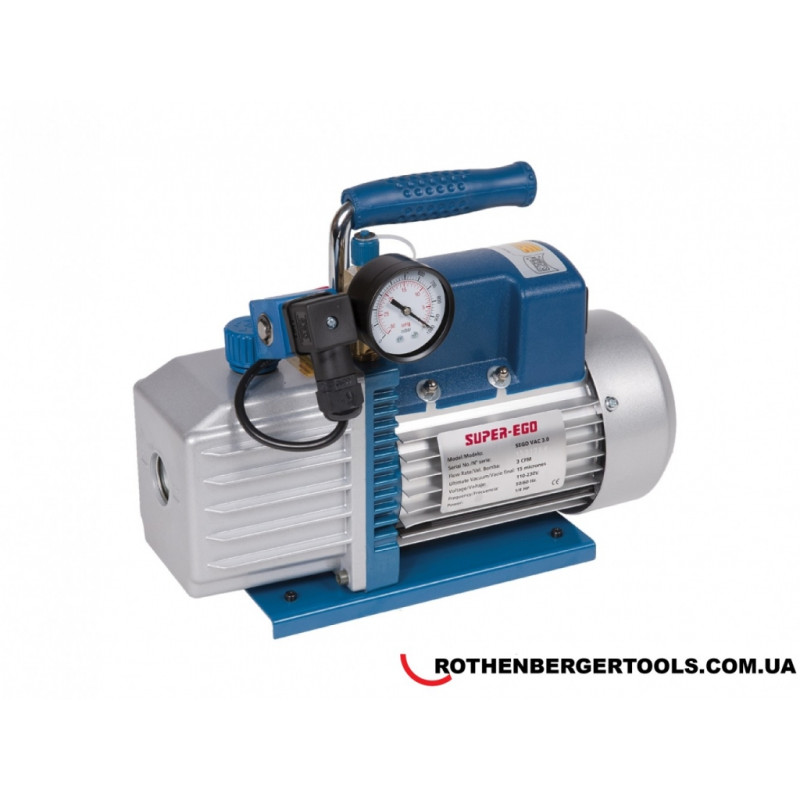 SUPER-EGO Двухступенчатый вакуумный насос SEGO VAC 1,5 R32 (42 л/мин) (1500002662)