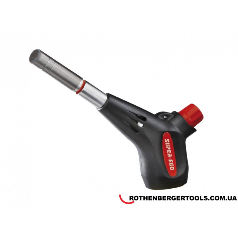 SUPER-EGO Газовая горелка с пьезоподжигом POWER-FIRE COMPACT, 1" US (без баллончика) (254800000)