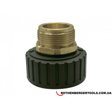 SUPER-EGO Адаптер-переходник для газового баллончика EU 7/16" на водку US 1" SUPERFIRE M300 (263003400)