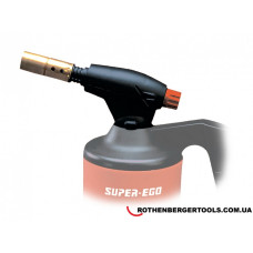 SUPER-EGO Газовая горелка с пьезоподжигом SEGOFLAME PIEZO, прокалываемое соединение (без баллончика) (3593100)