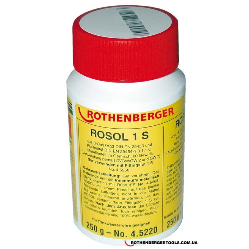 ROTHENBERGER Пастообразный флюс ROSOL 1S (4_5220)