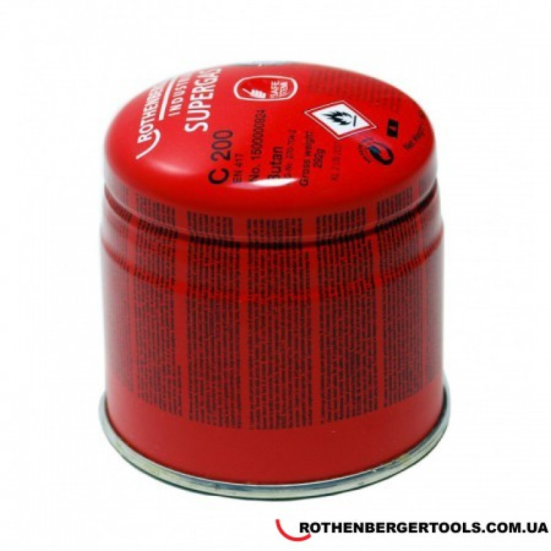ROTHENBERGER Газовый баллон Supergas C 200 (35901-B)