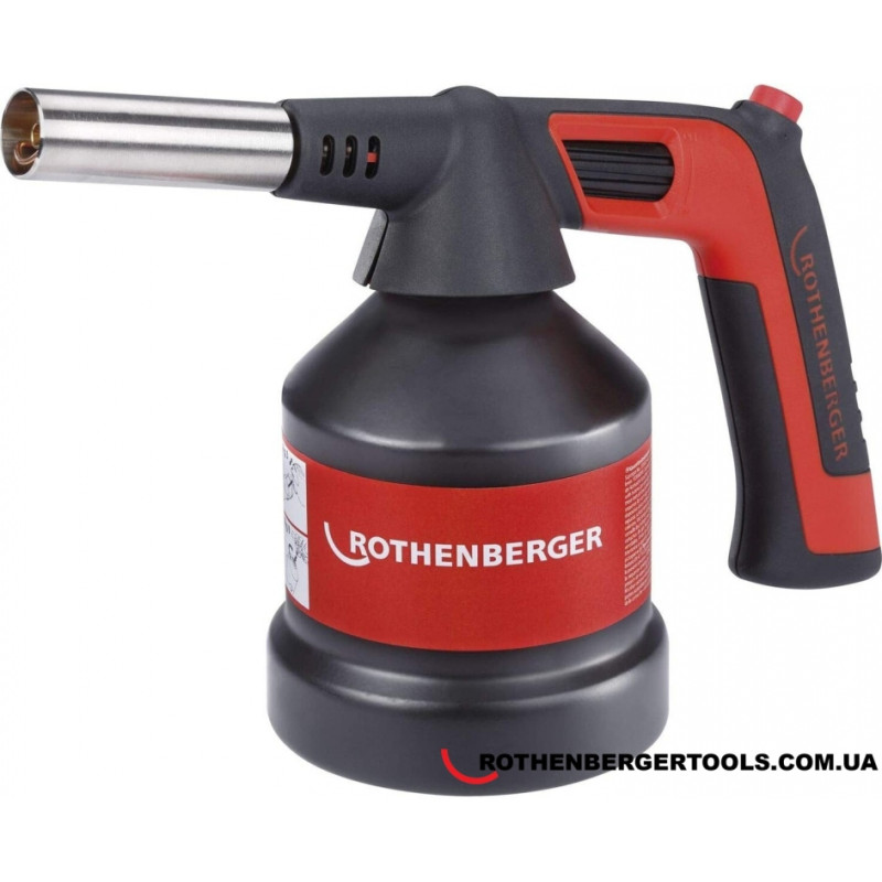 ROTHENBERGER Паяльная лампа Рофлейм 4" пьезо 1800 (1000002358)