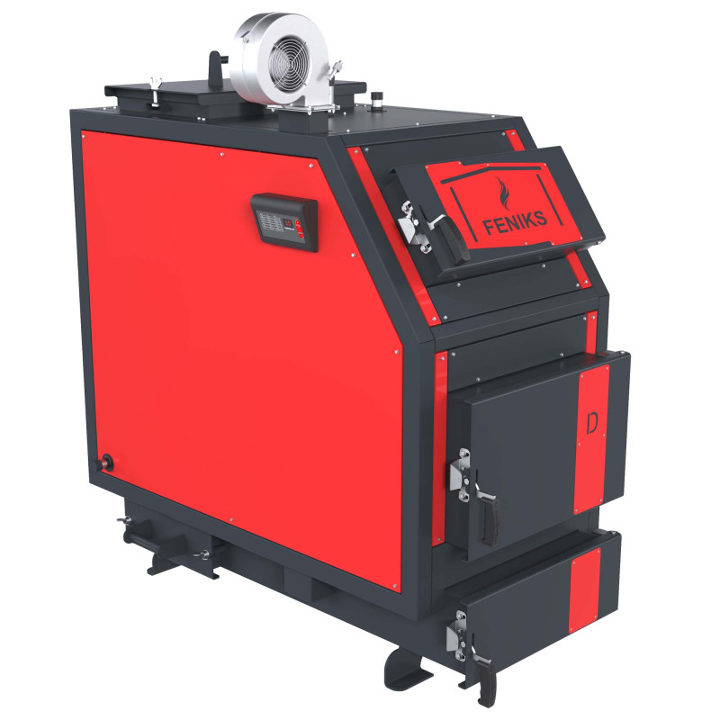 FENIKS Твердотопливный котел серия D 50 кВт (F.FDA50)