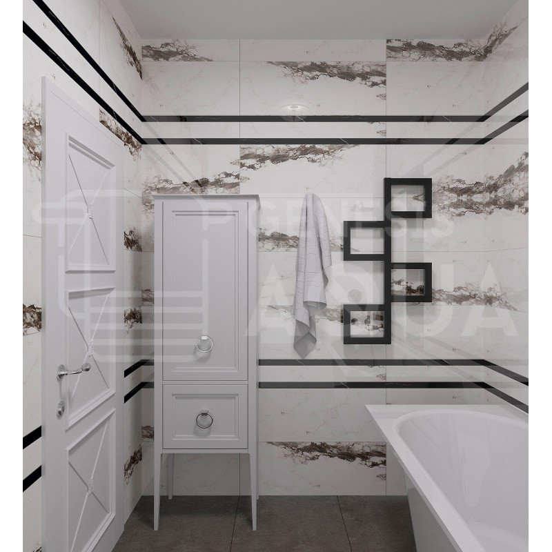 Genesis-Aqua Полотенцесушитель Fito Водяной 100x53x3 (GA-4602)