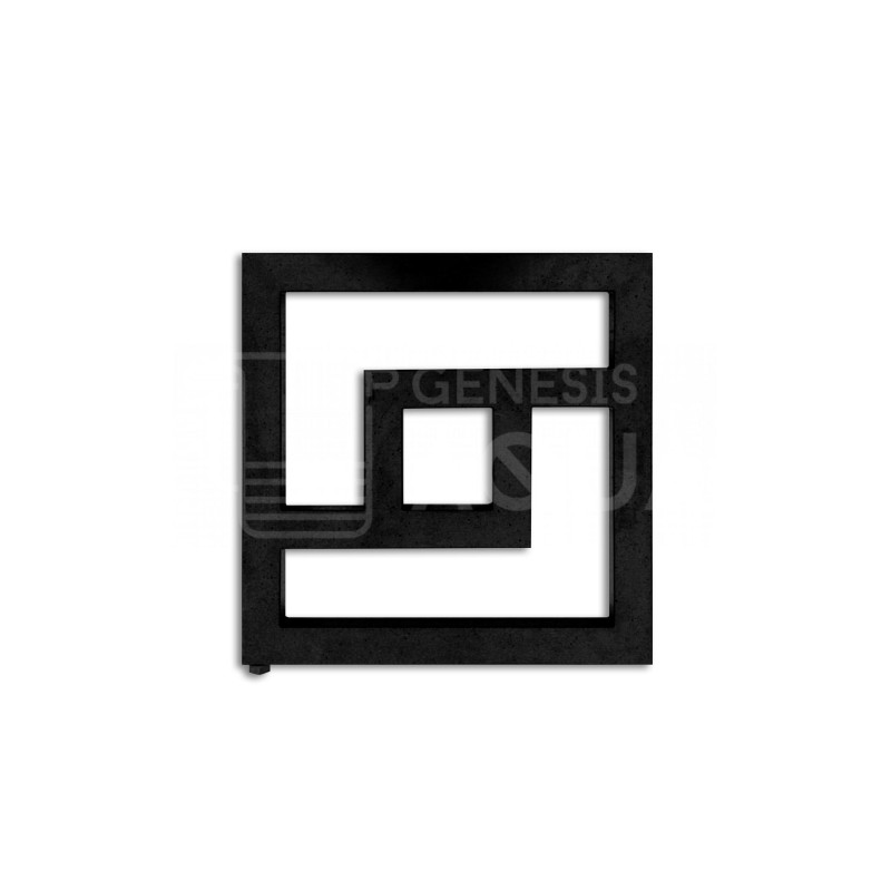 Genesis-Aqua Полотенцесушитель Onix Водяной 530x530x3 (GA-3201)